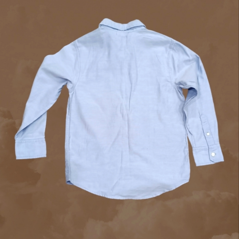 Old Navy Boy's Long Sleeve Classic Dress Shirt 100% Cotton NWT Size M(8) - Picture 2 of 10